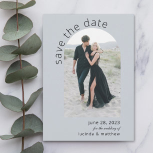 Carte Arch moderne Boho Mariage Enregistrer la date