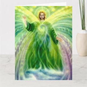Carte Archangel Raphael Lumière de guérison