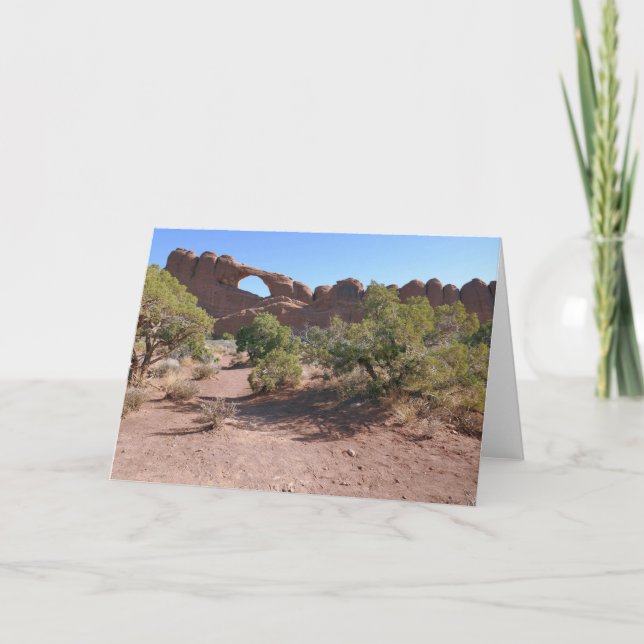 Carte Arche Skyline au Parc national des Arches (Devant)