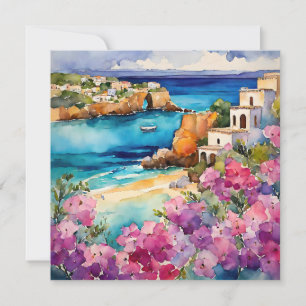 Carte "Arches Au Bord De La Mer"