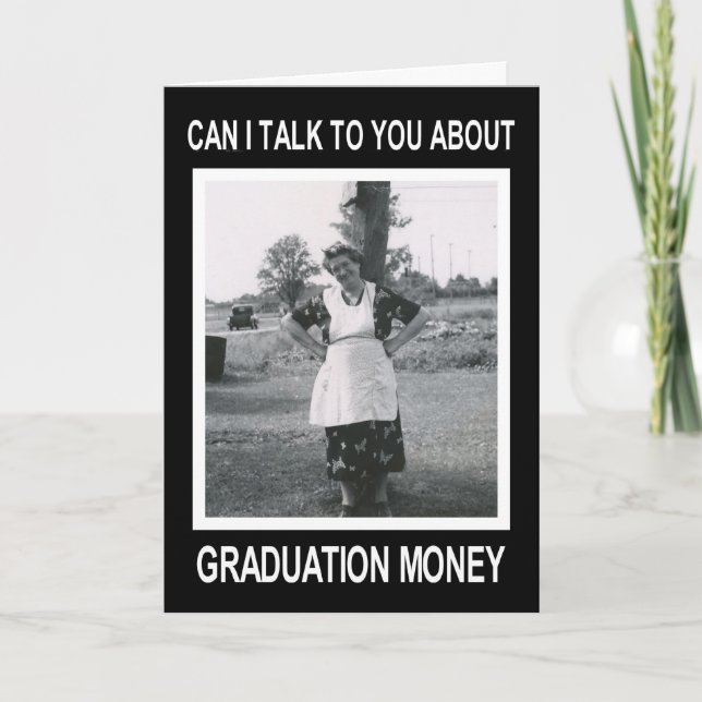 Carte Argent de diplôme - FUNNY (Devant)