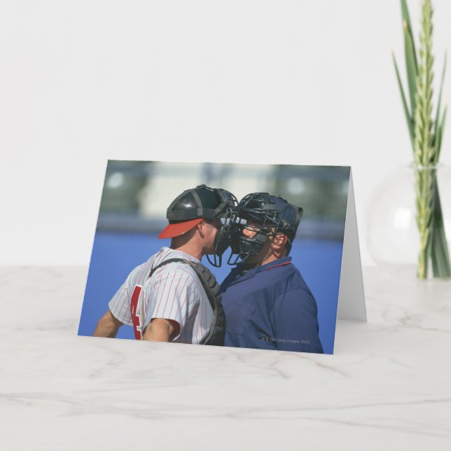 Carte Argumentation d'attrapeur et d'arbitre de (Devant)