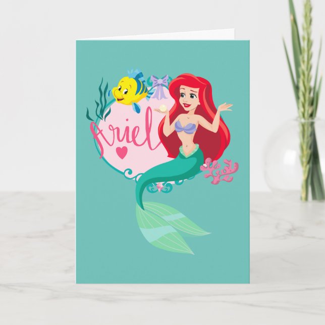 Carte Ariel avec le nom du flet graphique (Devant)