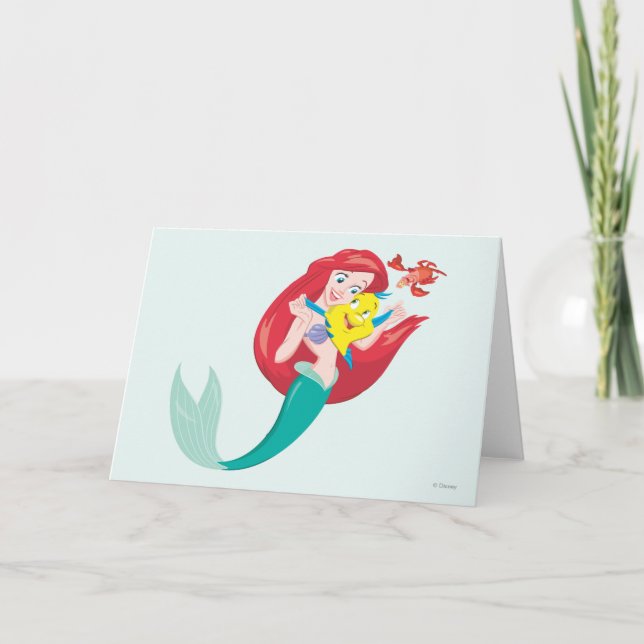 Carte Ariel et amis (Devant)