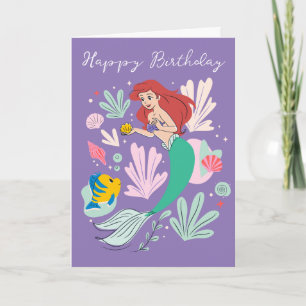 Carte Ariel & Flounder’s Undersea Shell-abration !