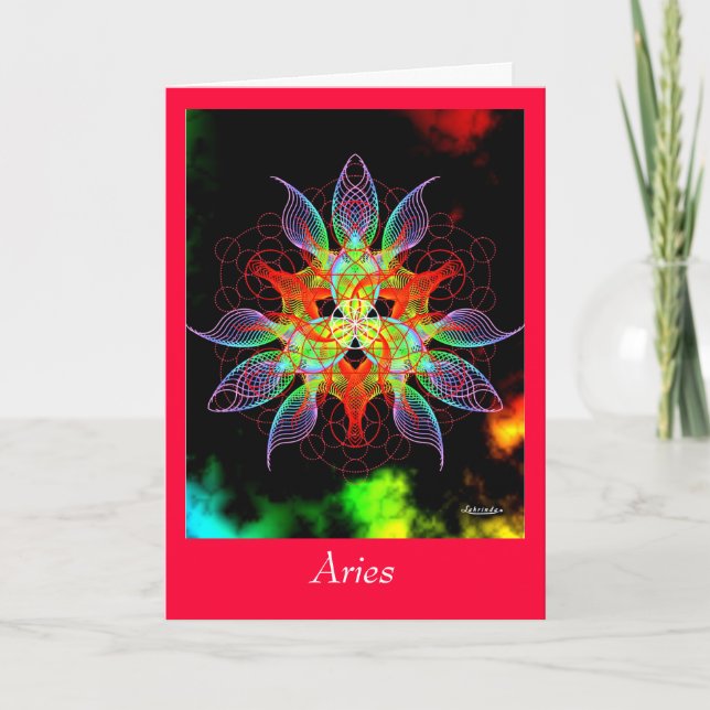Carte Aries (Devant)