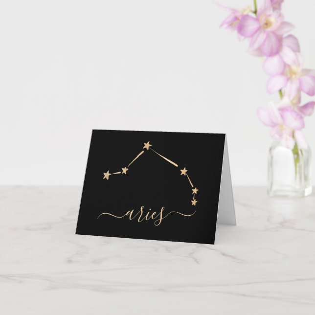 Carte Aries Constellation (Orchidée)