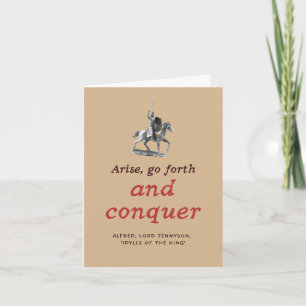 Carte Arise Aller de l'avant Conquérir la poésie littéra