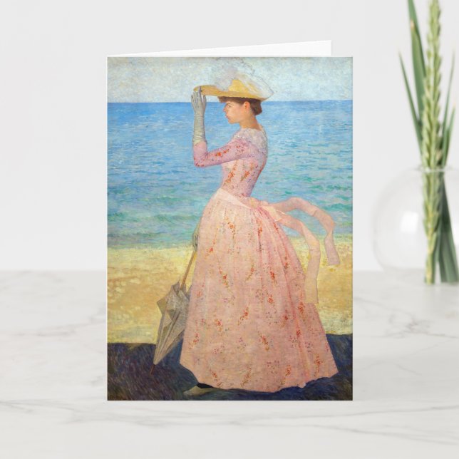 Carte Aristide Maillol - Femme avec Parasol (Devant)