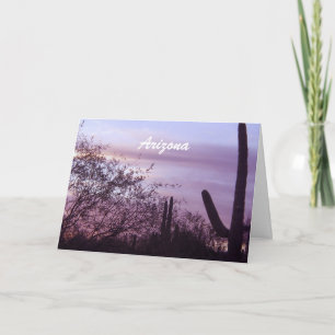 Carte Arizona Pittoresque Purple Skies