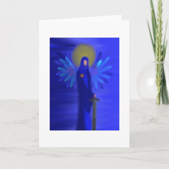 Carte Arkhangel Michael - protection divine (Devant)