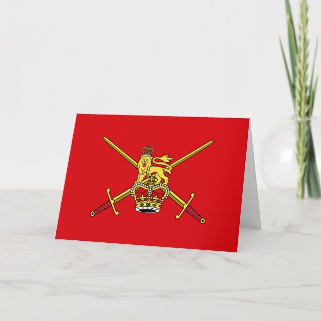 Carte Armée britannique (armée britannique) (Devant)