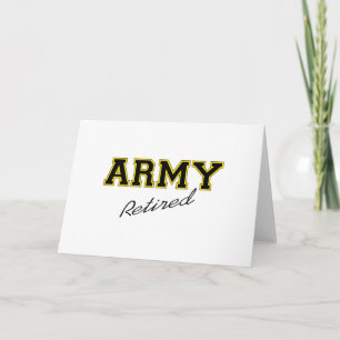 CARTE ARMÉE RETIRÉE
