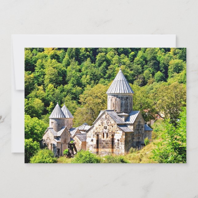 Carte Arménie - Le monastère d'Haghartsin, Dilijan (Devant)