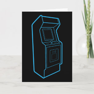 Carte Armoire d'arcade de jeu vidéo rétro
