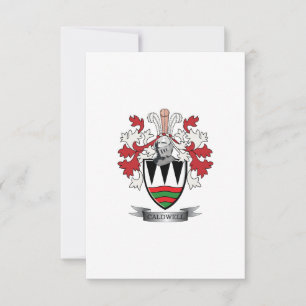 Carte Armoiries de caldwell Family Crest