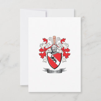 Carte Armoiries de Davis