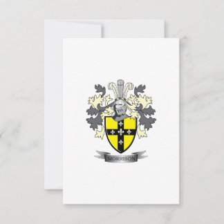 Carte Armoiries de Morrison Family Crest