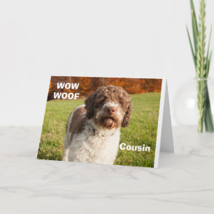 CARTE ARRÊTÉ PAR *COUSIN* POUR DIRE *JOYEUX ANNIVERSAIRE