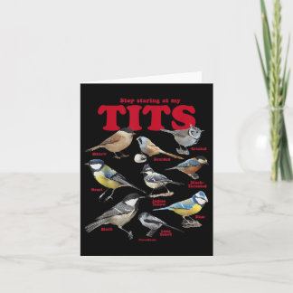 Carte Arrêtez De Regarder Mes Oiseaux !