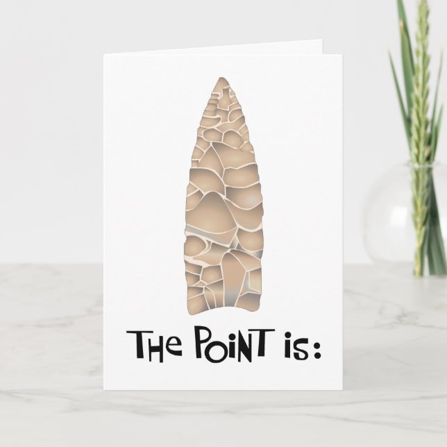 Carte Arrivée à Point Birthday (Devant)