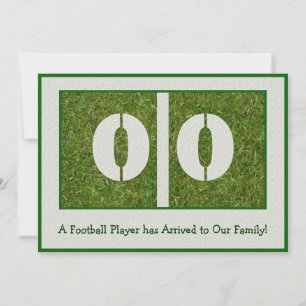Carte Arrivée du nouveau joueur de football
