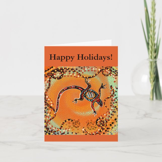 CARTE ART AUSTRALIE                   (Devant)