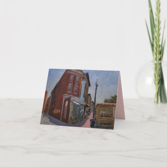 Carte Art Cafe Town (Devant)