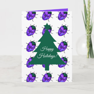 CARTE ART COCCINELLE