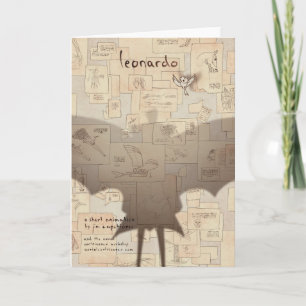 Carte Art d'affiche de Leonardo par Valentin Fischer