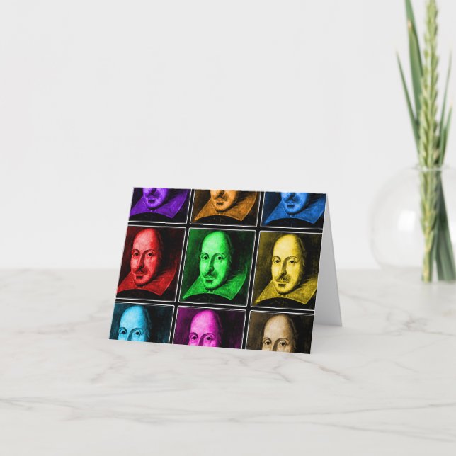 Carte Art de bruit de Shakespeare (Devant)