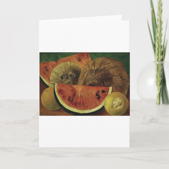 Carte art de Frida Kahlo (Devant)