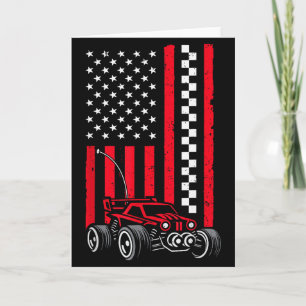 Carte Art de voiture RC pour hommes femmes enfants camio
