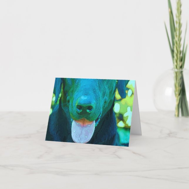 Carte Art du laboratoire noir (Devant)