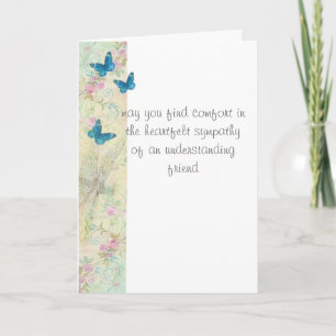 Carte art éthéré de message fait sur commande sincère de