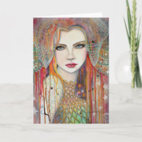 Art gitan d'imaginaire de femme par l'aquarium