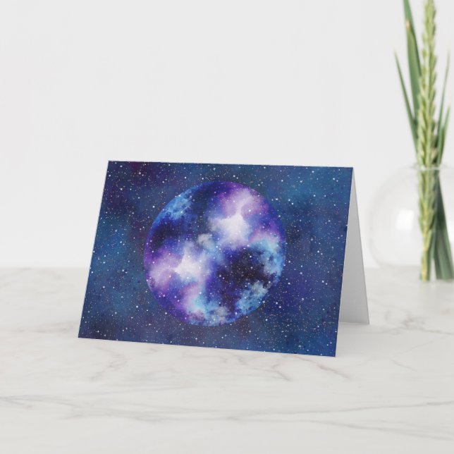 Carte Art lune (Devant)