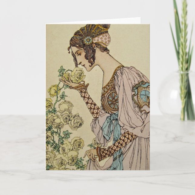 Carte Art Nouveau (Devant)