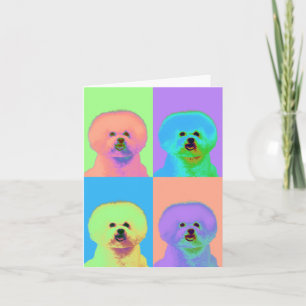 Carte Art op - Bichon Frise - Cody