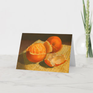 Carte Art Orange