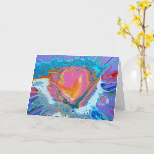 Carte Art original "Heart Me"