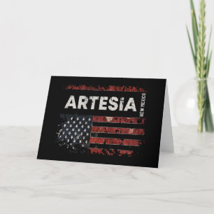 Carte Artesia Nouveau Mexique