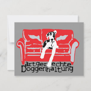 Carte Artgerechte Doggenhaltung