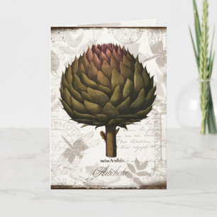 Carte Artichoke vintage