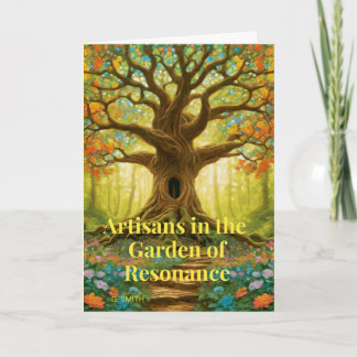 Carte Artisans dans le Jardin de Résonance