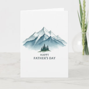 Carte artistique de la fête des pères de montagne