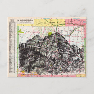 Carte artistique du Colorado