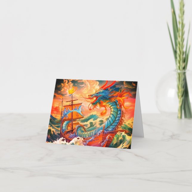 Carte Artsy Dragon (Devant)