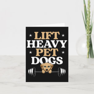Carte Ascenseur Chiens de compagnie lourds Bodybuilding 