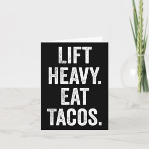 Carte Ascenseur Lourde Manger Tacos Salle De Fitness Fit